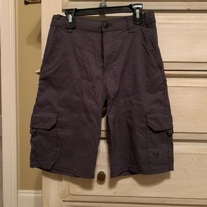 Nylon Cargo Shorts